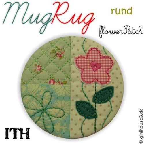 MugRug flower PATCH