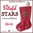 Stiefel STARS ✪ IN THE HOOP Stickdatei 16x26