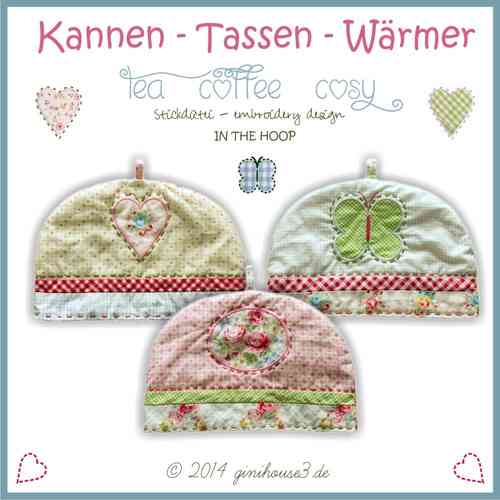 Stickdatei ♥ Kannen-Tassen-Wärmer ♥ IN THE HOOP