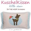 Stickdatei * ITH * Kuschel-Kissen * little deer